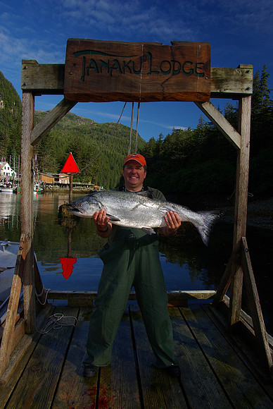 King Salmon - 41 Inches, 25 Pounds