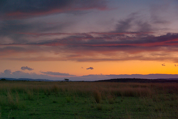 Sunset in Nambiti